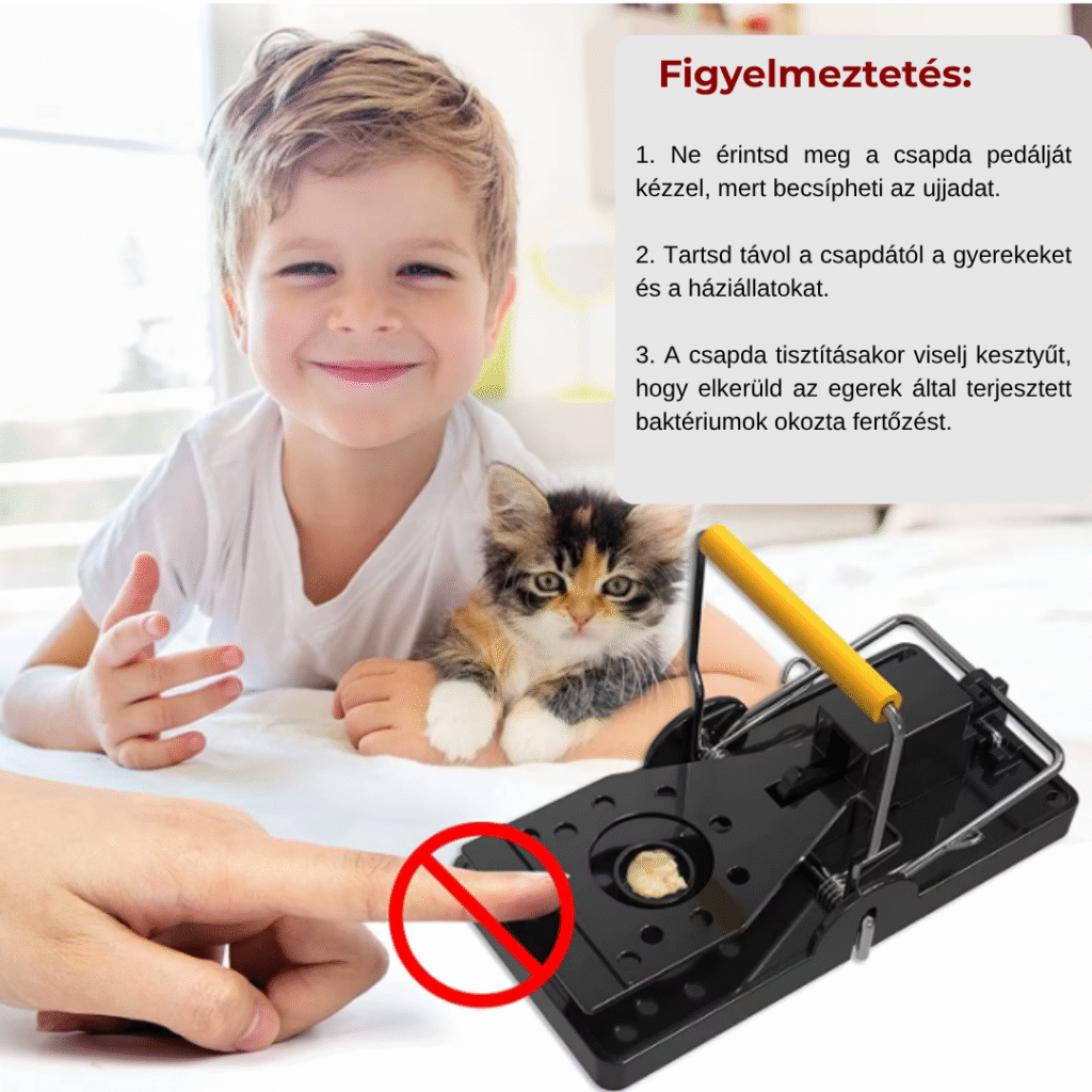 csapókaros egérfogó 7